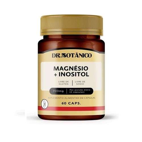 MAGNESIO + INOSITOL 700MG 60 CAPS DR. BOTANICO MAGNESIO + INOSITOL 700MG 60 CAPS DR. BOTANICO