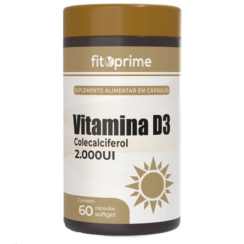 VITAMINA D3 2000UI 60CPS FITOPRIME VITAMINA D3 2000UI 60CPS FITOPRIME
