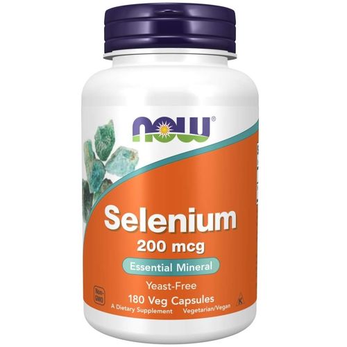 Selenium 200mcg 180 Cáps. Now Foods
