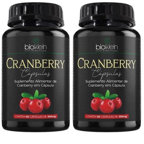 Kit 02 CRANBERRY 500mg 60 Caps Bioklein