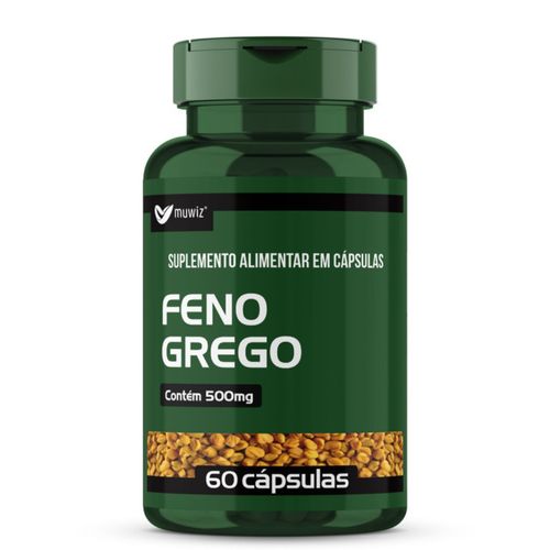 Feno Grego 60 cápsulas 500mg Muwiz
