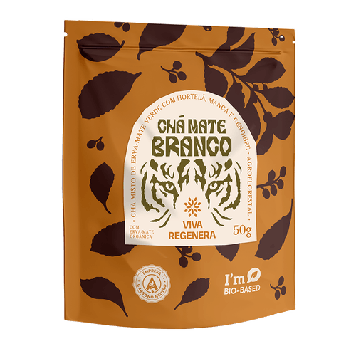 Chá Mate Branco Viva Regenera 50g Chá Mate Branco Viva Regenera 50g