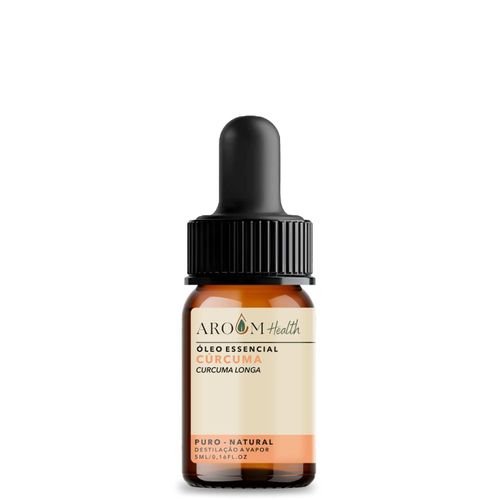 Óleo Essencial Cúrcuma ( Turmeric) Puro 5 ML - Aroom Health Óleo Essencial Cúrcuma ( Turmeric) Puro 5 ML - Aroom Health