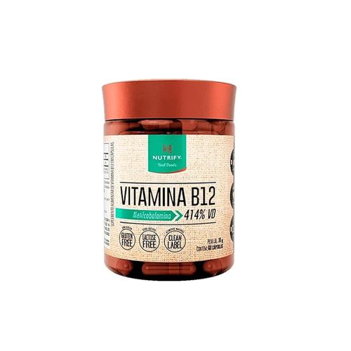 Vitamina B12 60 Caps - Nutrify Vitamina B12 60 Caps - Nutrify