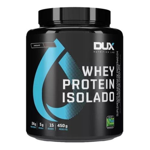 Whey Protein Isolado Pote (450g) - Sabor: Chocolate Whey Protein Isolado Pote (450g) - Sabor: Chocolate