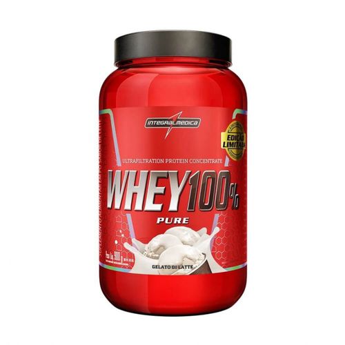 Whey 100% Pure Pote (907g) - Sabor: Gelato Di Latte (900g) Whey 100% Pure Pote (907g) - Sabor: Gelato Di Latte (900g)