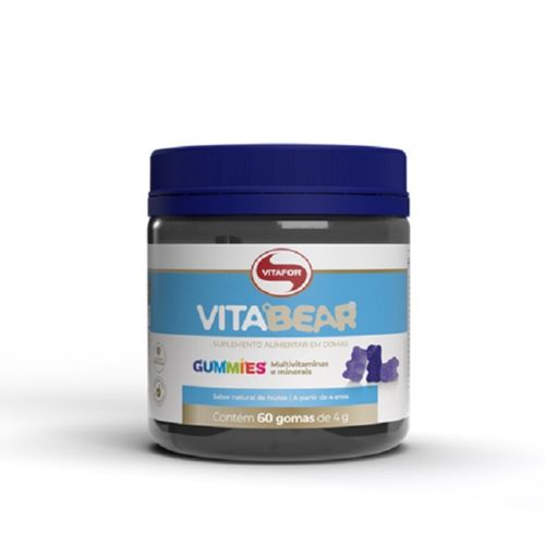 Vita Bear (60 Gomas) - Sabor: Blue Berry Vita Bear (60 Gomas) - Sabor: Blue Berry