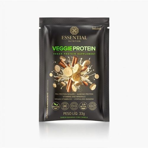 Veggie Protein Sachê (30g) - Sabor: Banana c/ Canela (33g) Veggie Protein Sachê (30g) - Sabor: Banana c/ Canela (33g)