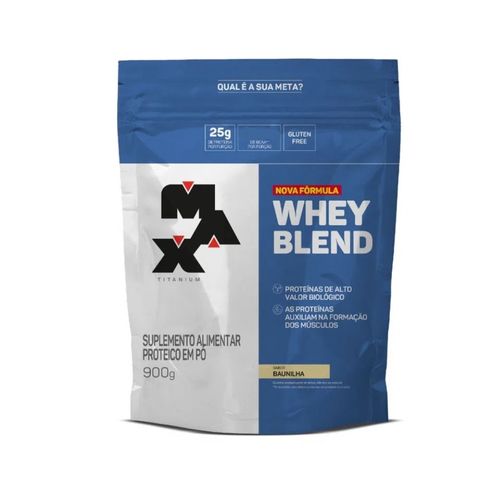 Whey Blend Refil (900g) - Sabor: Baunilha Whey Blend Refil (900g) - Sabor: Baunilha