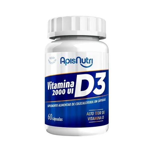 Vitamina D3 2000UI (60 caps) - Padrão: Único Vitamina D3 2000UI (60 caps) - Padrão: Único
