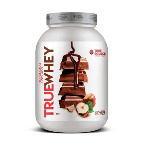 True Whey (837g) - Hidrolisado e Isolado - Sabor: Chocolate c/ Avelã True Whey (837g) - Hidrolisado e Isolado - Sabor: Chocolate c/ Avelã