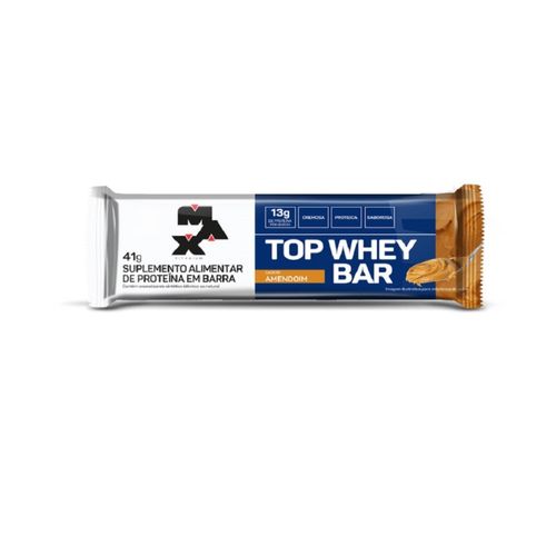 Top Whey Bar (41g) - Sabor: Amendoim Top Whey Bar (41g) - Sabor: Amendoim