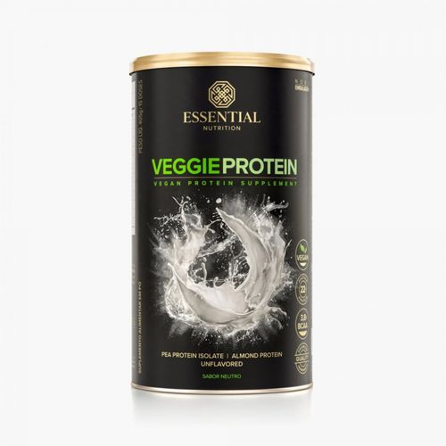Veggie Protein 100% Vegetal Lata - Sabor: Neutro (405g)