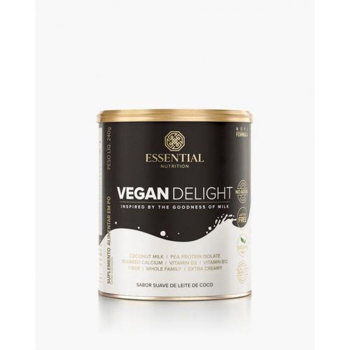 Vegan Delight Lata (240g) - Sabor: Leite de Coco