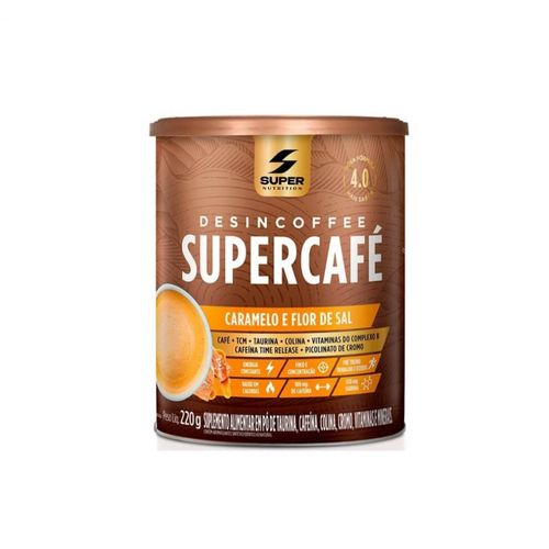 Supercafé Desincoffee (220g) - Sabor: Caramelo e Flor de Sal Supercafé Desincoffee (220g) - Sabor: Caramelo e Flor de Sal