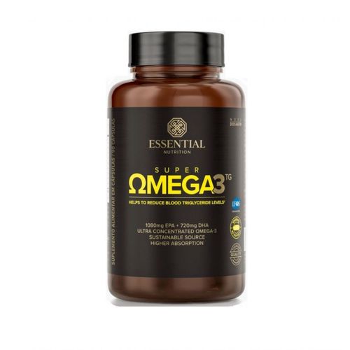 Super Omega 3 TG 1g (90 Caps) - Padrão: Único