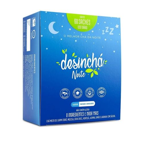 Desinchá Noite (60 sachês) - Padrão: Único Desinchá Noite (60 sachês) - Padrão: Único