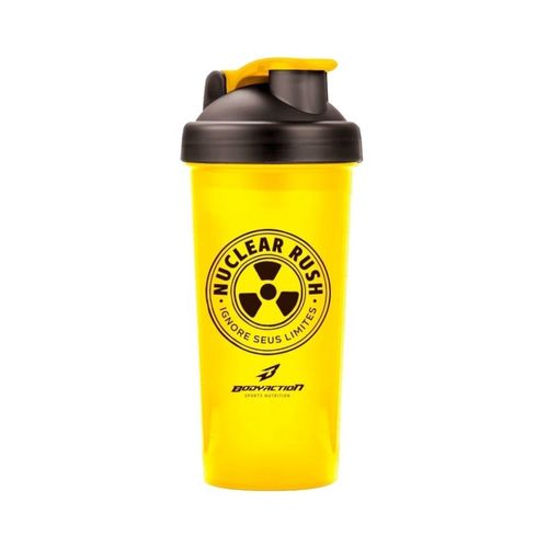 Coqueteleira Body Action (600ml) - Cor: Nuclear Rush Amarela Coqueteleira Body Action (600ml) - Cor: Nuclear Rush Amarela