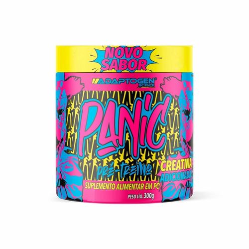 Panic Pré-Treino (300g) - Sabor: Melancia Panic Pré-Treino (300g) - Sabor: Melancia