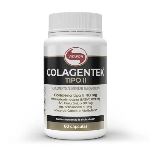 Colagentek Tipo II 613mg (60 caps) - Padrão: Único Colagentek Tipo II 613mg (60 caps) - Padrão: Único