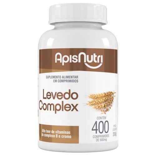 Levedo Complex 500mg (400 comp) - Padrão: Único Levedo Complex 500mg (400 comp) - Padrão: Único