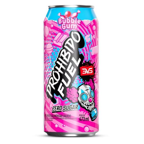 Prohibido Fuel Pré-Treino Drink (473ml) - Sabor: Bubble Gum Prohibido Fuel Pré-Treino Drink (473ml) - Sabor: Bubble Gum