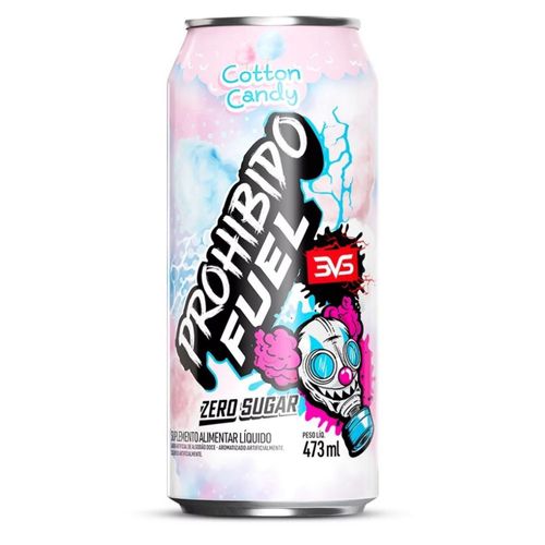 Prohibido Fuel Pré-Treino Drink (473ml) - Sabor: Cotton Candy Prohibido Fuel Pré-Treino Drink (473ml) - Sabor: Cotton Candy