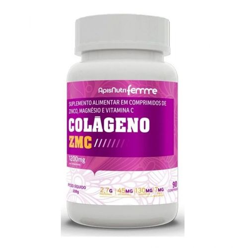 Colágeno ZMC 1200mg (90 comprimidos) - Padrão: Único Colágeno ZMC 1200mg (90 comprimidos) - Padrão: Único