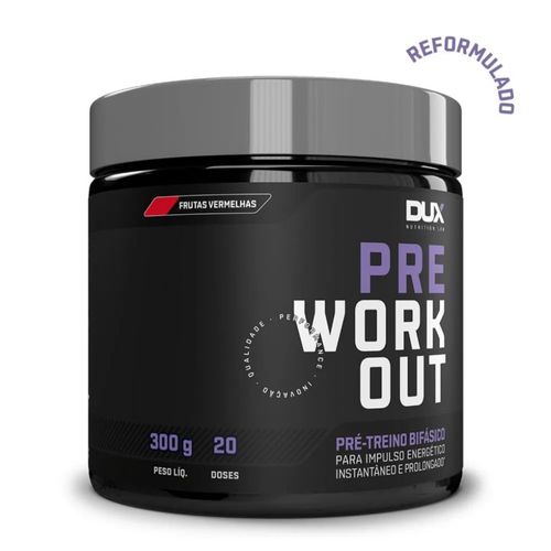Pre Workout Original (300g) - Sabor: Frutas Vermelhas Pre Workout Original (300g) - Sabor: Frutas Vermelhas