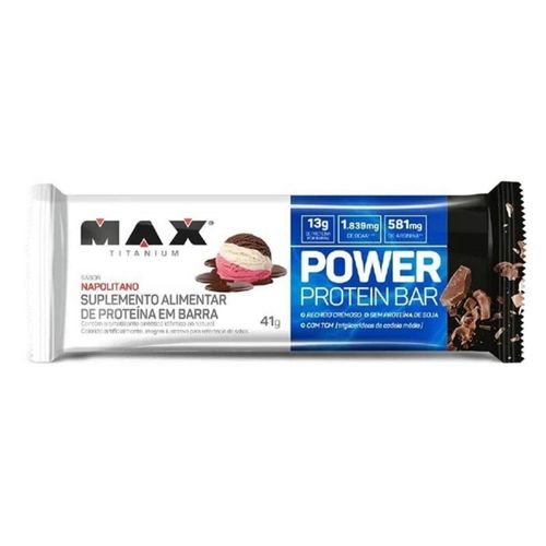 Power Protein Bar (41g) - Sabor: Napolitano Power Protein Bar (41g) - Sabor: Napolitano