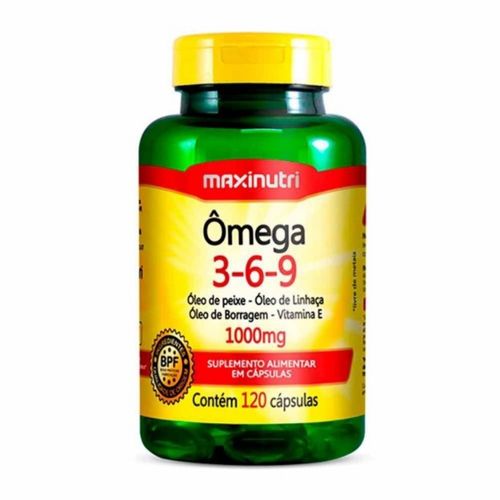 Ômega Triplo 1000mg (120 caps) - Padrão: Único Ômega Triplo 1000mg (120 caps) - Padrão: Único