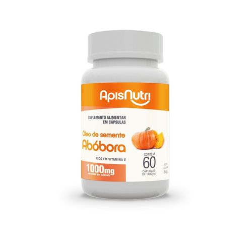 Óleo de Semente de Abóbora 1000mg (60 caps) - Padrão: Único Óleo de Semente de Abóbora 1000mg (60 caps) - Padrão: Único