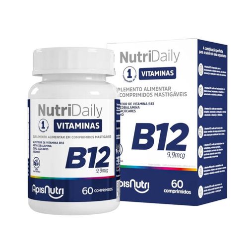 NutriDaily B12 (60 comp) - Padrão: Único NutriDaily B12 (60 comp) - Padrão: Único