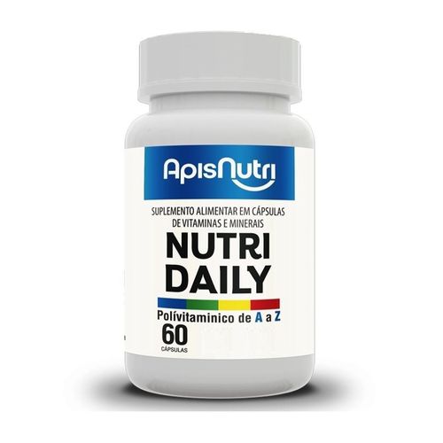 Nutri Daily Polivitamínico A-Z - 610mg (60 caps) - Padrão: Único Nutri Daily Polivitamínico A-Z - 610mg (60 caps) - Padrão: Único