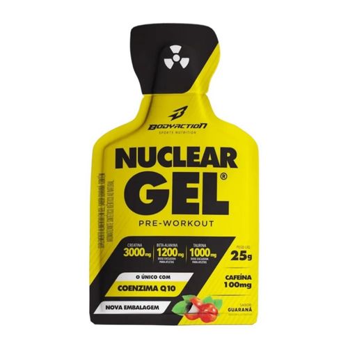 Nuclear Rush Gel Sachê (25g) - Sabor: Guaraná Nuclear Rush Gel Sachê (25g) - Sabor: Guaraná