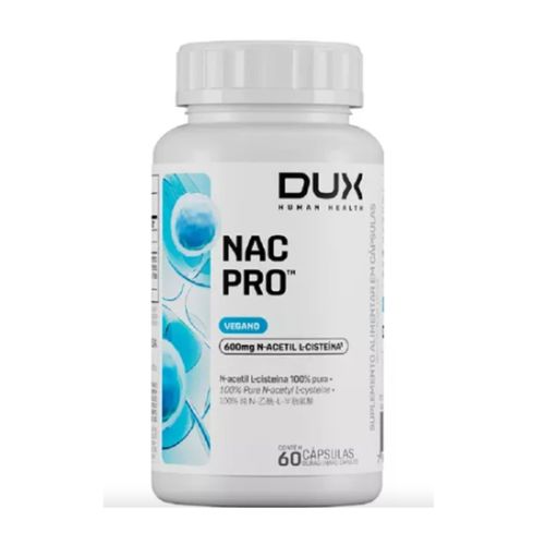 NAC PRO N-Acetil L-Cisteína 600mg (60 caps) - Padrão: Único