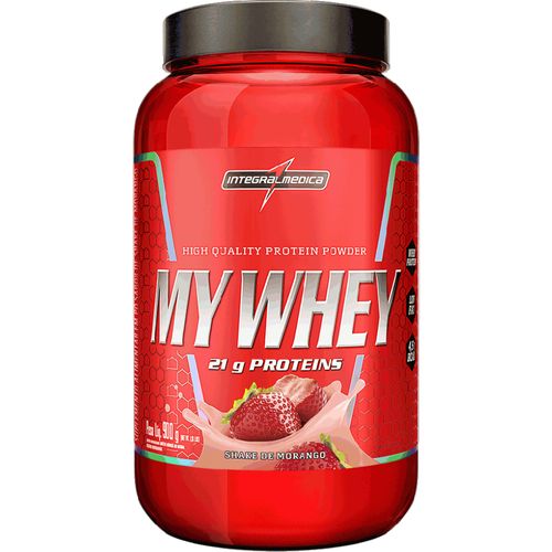 My Whey (900g) - Sabor: Shake de Morango My Whey (900g) - Sabor: Shake de Morango