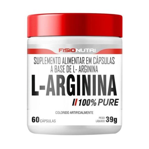L-Arginina (60 caps) - Padrão: Único