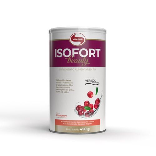 Isofort Beauty (450g) - Sabor: Cranberry Isofort Beauty (450g) - Sabor: Cranberry