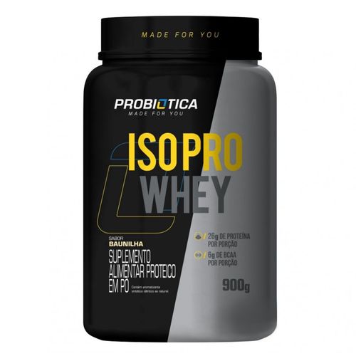 Iso Pro Whey (900g) - Sabor: Baunilha Iso Pro Whey (900g) - Sabor: Baunilha