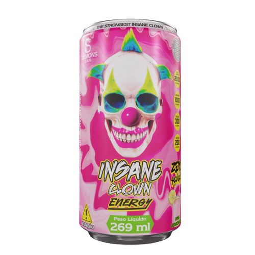 Insane Clown Energy (269ml) - Sabor: Pink Lemonade