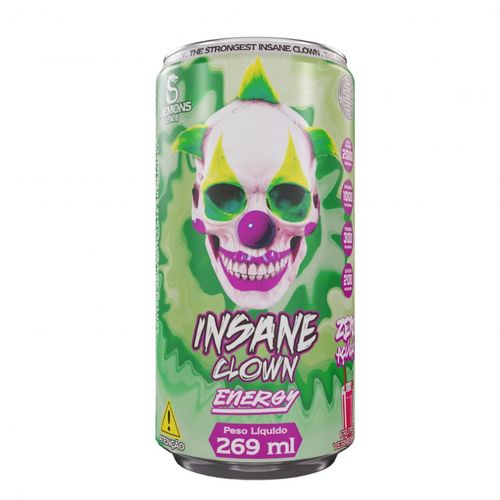Insane Clown Energy (269ml) - Sabor: Frutas Vermelhas