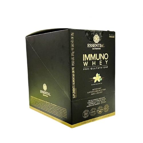 Immuno Whey Pro Glutathione Display - Sabor: Baunilha (15 sachês 25g)