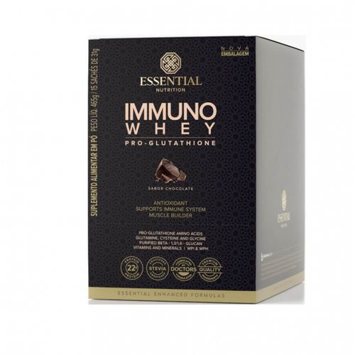 Immuno Whey Pro Glutathione Display - Sabor: Chocolate (15 sachês 31g) Immuno Whey Pro Glutathione Display - Sabor: Chocolate (15 sachês 31g)