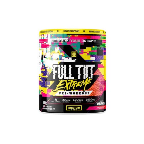 Full Tilt Extreme Pre-Workout (300g) - Sabor: Melancia Full Tilt Extreme Pre-Workout (300g) - Sabor: Melancia