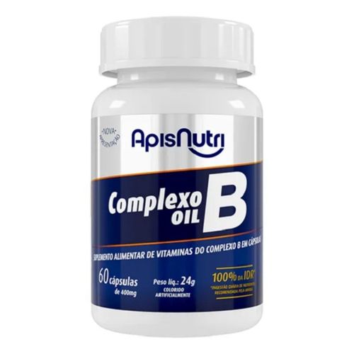 Complexo B Oil - 400mg (60 caps) - Padrão: Único Complexo B Oil - 400mg (60 caps) - Padrão: Único