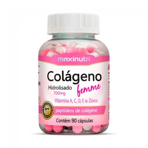 Colágeno Hidrolisado Femme 700mg (90 caps) - Padrão: Único Colágeno Hidrolisado Femme 700mg (90 caps) - Padrão: Único