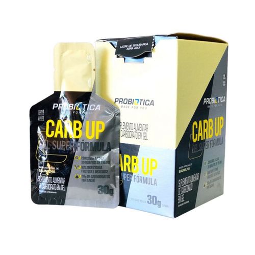 Carb Up Energy Gel Caixa 10 unidades (300g) - Sabor: Baunilha Carb Up Energy Gel Caixa 10 unidades (300g) - Sabor: Baunilha
