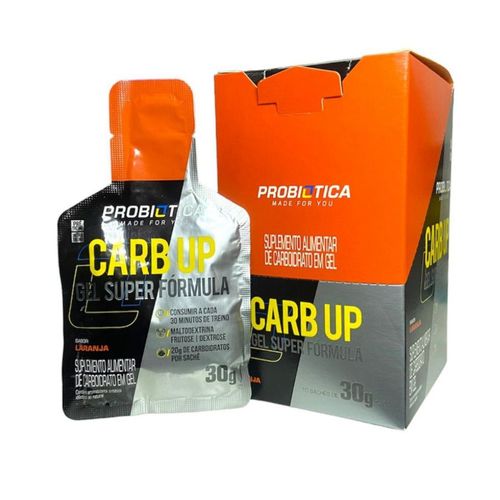 Carb Up Energy Gel Caixa 10 unidades (300g) - Sabor: Laranja Carb Up Energy Gel Caixa 10 unidades (300g) - Sabor: Laranja
