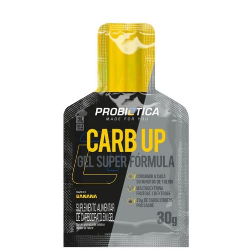 Carb Up Energy Gel Super Fórmula (30g) - Sabor: Banana Carb Up Energy Gel Super Fórmula (30g) - Sabor: Banana